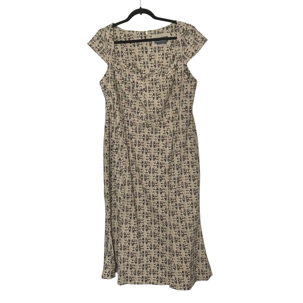 Anthropologie The Cecily Fit & Flare Sweetheart Dress 1X NWOT - Picture 3 of 8